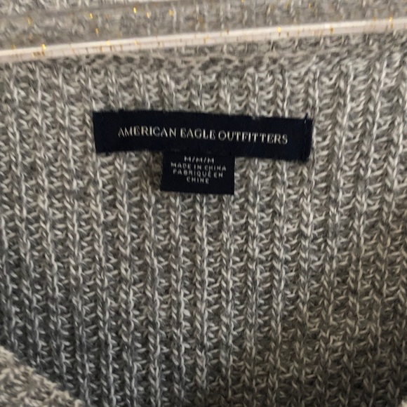 American Eagle Gray Sweater - Picture 2 of 4